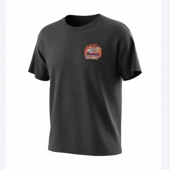 Biker T-Shirt Men’s Large New Orleans LA 2003 Motorcycle Rally Music Fest - Picture 13 of 13